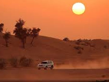 Evening desert safari dubai